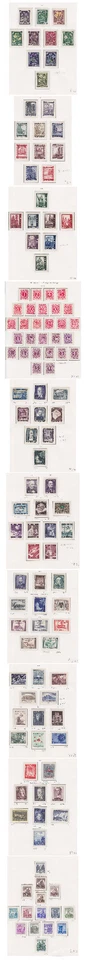 1945-1960  AUSTRIA COLLECTION  COMPLETE - PERFECT GUM  ISSUES 28 PAGES ALBUM - Image 3 of 3