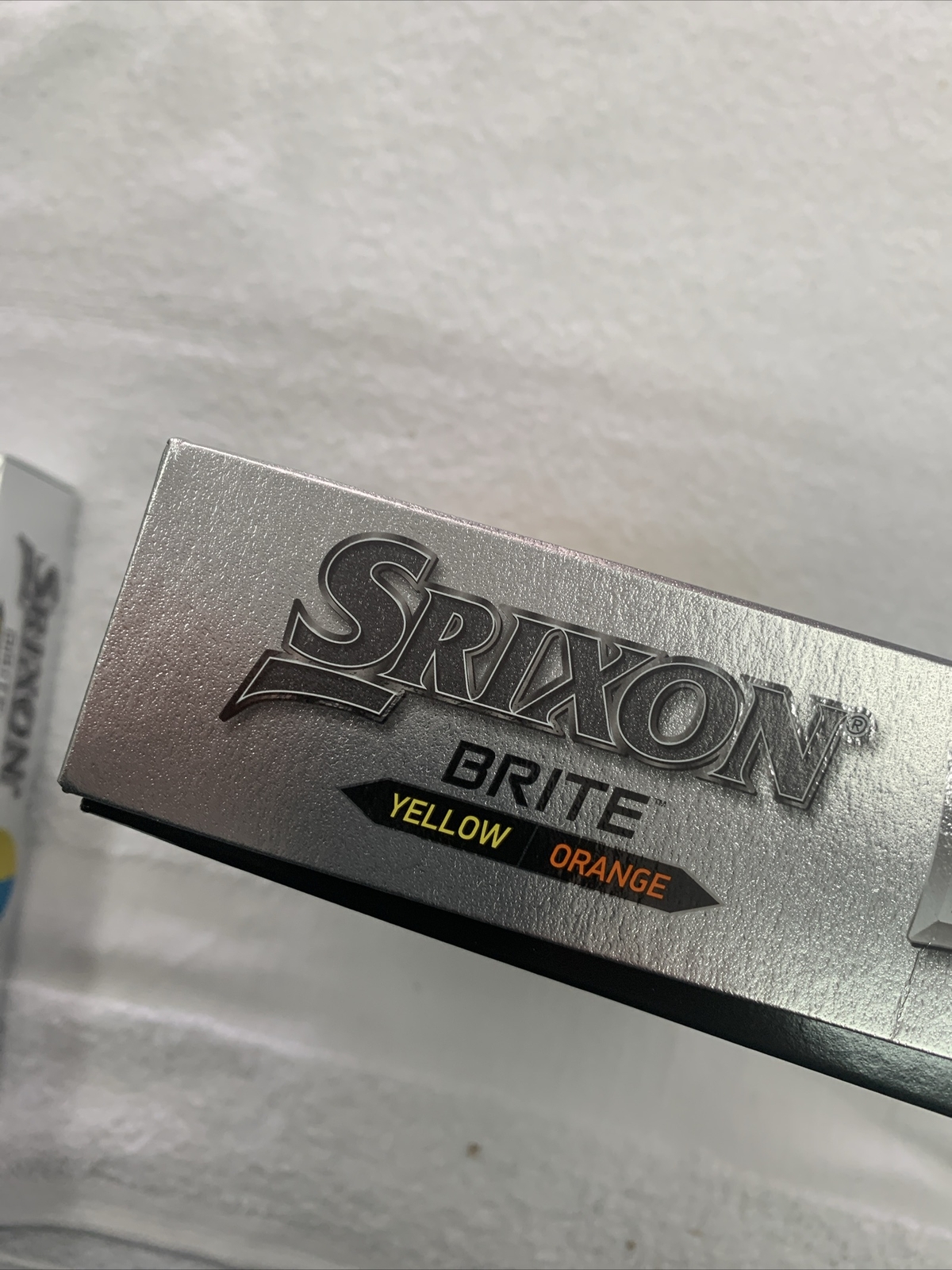 Srixon Q-Star Tour Divide Golf Balls (1) Dozen Brite Yellow/Orange Matte NEW.
