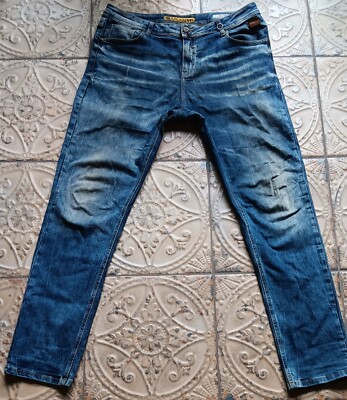 CIPO & BAXX Slim Fit-Jeans-blau-hellblau-35/34 bzw. XL, XXL