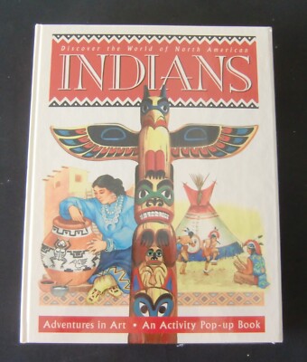Discover The World of Native North American Indians Activity Pop Up Book Sealed