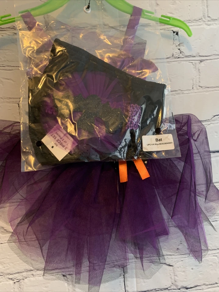 Nuevo Disfraz de Halloween para Niñas Murciélago Niña Bebé Niño 0 a 6 Meses Foto 4 de 4