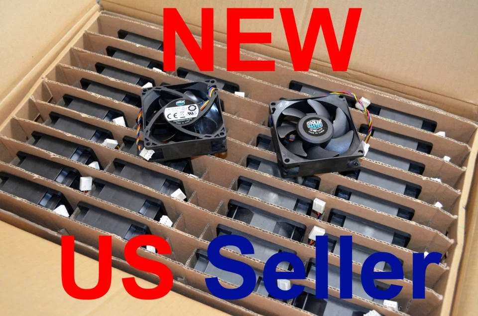 Cooler Master FA08025M12LPA DC12V 0.45A Heatsink's Fan (Brand New, Genuine Part) - Image 2 of 2