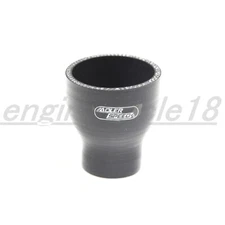 US SHIP 2.5" To 1.75'' ID Straight Reducer Black Silicone Hose Coupler Pipe 4ply