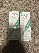 2X Schick Hydro Silk Easy Control Sugar Wax Wand  Reusable Strips Face  Brow