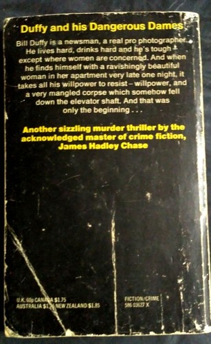 INDIA RARE JAMES HADLEY CHASE NOVEL BY PANTHER 2 IN LOT STRICTLY FOR CASH .... - Picture 6 of 6