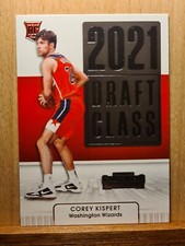 Corey Kispert #15 2021-22 Contenders 2021 Draft Class Rookie Wizards PK1A