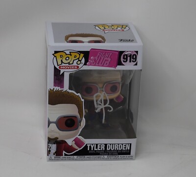 Brad Pitt Signed Autograph Fight Club Tyler Durden Funko Pop 919