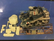 Verlinden 1/35th WW2 British M3 Stuart Honey Turret & Parts Conversion Resin Kit