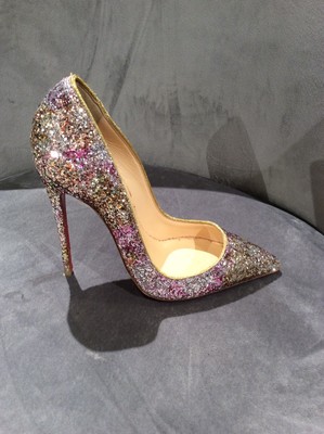 christian louboutin so kate 120 glitter dragonfly