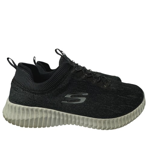 Sneakers Skechers Elite Flex Hartnell uomo 13 nero grigio memory foam vestibilità ampia - Foto 1 di 15