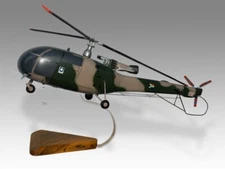 Aerospatiale Alouette III South African Air Force SAAF Wood Model Large 1/24