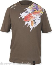 CLEARANCE PROLOGIC KOI CARP TATTOO T-SHIRT FOR CARP ROD REEL ROD POD FISHING