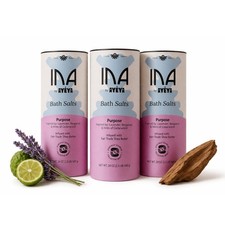 NA by Ay ya Bath Salts 24oz Lavender Bergamot Cedarwood Bundle 3