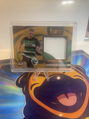 Panini Select FIFA 2024-25 Viktor Gyokeres Sporting Clube Memorabilia /10