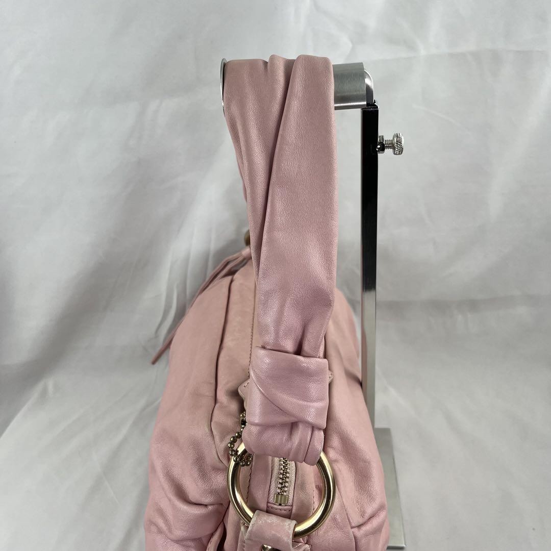Coach Soho Pink Leather One Shoulder Bag 10.6