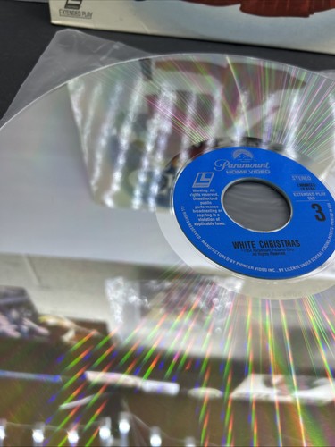 (1954) IRVING BERLIN’S WHITE CHRISTMAS 1985 Laserdisc Extended Play Enhanced - Picture 22 of 22