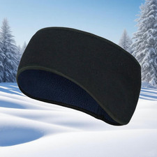 Winter Ear Warmer Headband Fleece Stretchy Thermal Ear Muffs Cover for Women Men