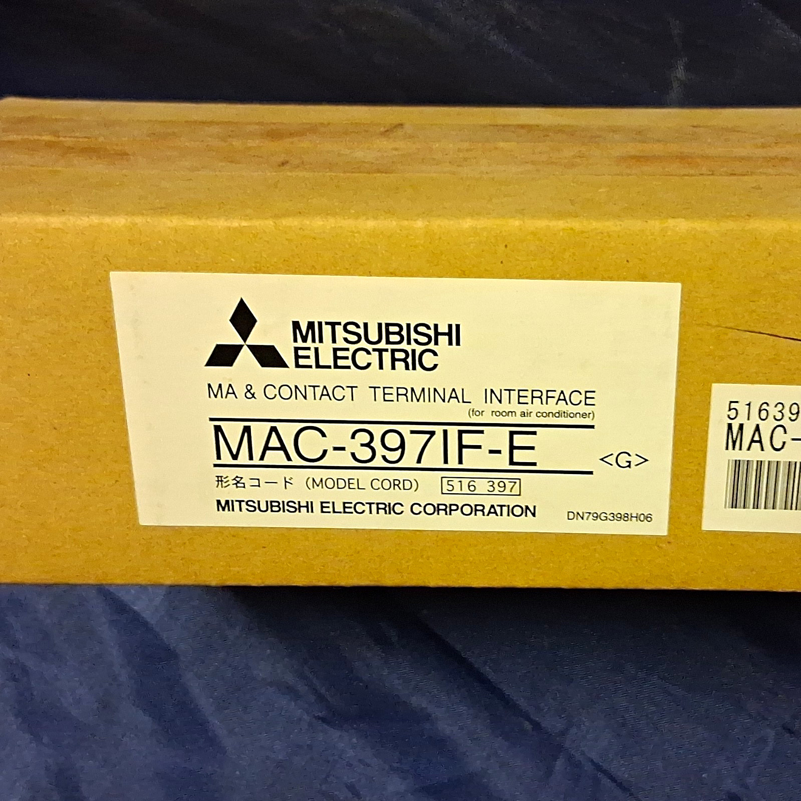 Mitsubishi Electric MA & Contact Terminal Interface MAC-397IF-E 516 397