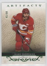 2021-22 Upper Deck Artifacts Emerald 41/99 Mark Giordano #63 1q2