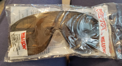 3 Pair of Vintage Spectra Safety Eye Protection By Willson