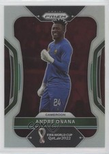2022 Panini Prizm World Cup Qatar Silver Prizm Andre Onana #37 8yu