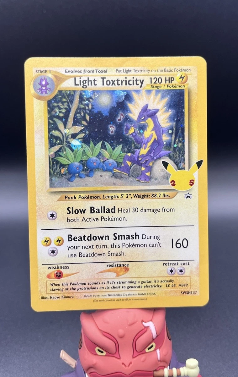 Light Toxtricity Pokémon TCG Cards for sale | eBay