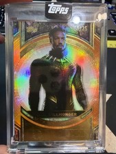 2025 Topps Marvel The Collector Erik Killmonger Perfection Black Panther /25