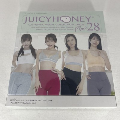 Juicy Honey Plus 28 Sealed Box Japanese JAV Adult Idol Collectible