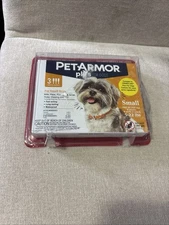 New PetArmor Plus For Small Dogs Kills Fleas & Ticks 5-22lb Dogs 3 Month Supply