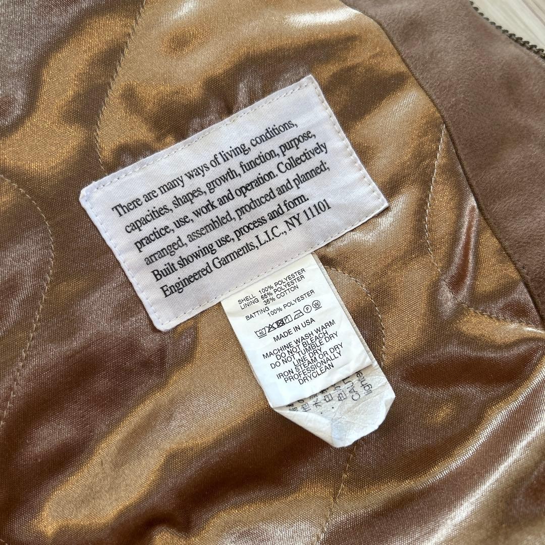 Engineered Garments G8 Flight Jacket Polyester Fa… - image 5