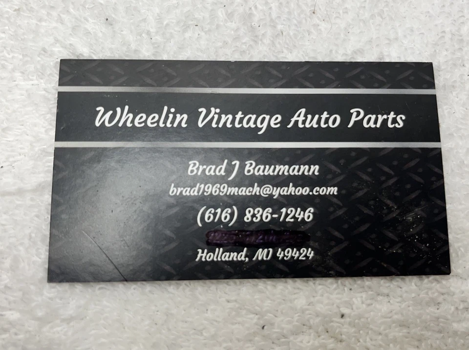 Anillo de bocina cromado Lincoln Continental 1959 NOS Foto 2 de 4