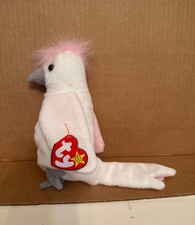 NWT Ty Beanie Baby Cockatoo Bird Kuku