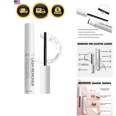 Cluster Lash Glue Remover 5ML Eyelash Remover for DIY Lash Extensions at home...