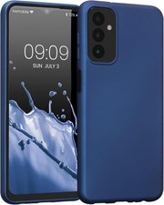 Samsung Galaxy M13 Case Soft Slim Metallic TPU Shock-Absorbent Blue