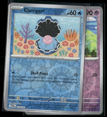 Clamperl 054/182 Reverse Holo LP