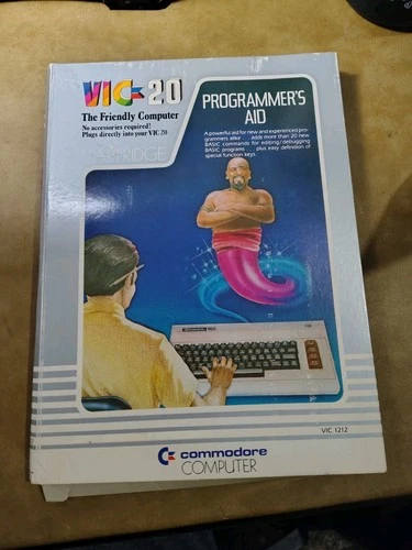 PROGRAMMERS AID CARTRIDGE VIC-20 COMMODORE VIC 1212 With Box