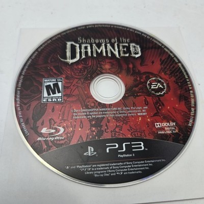 Shadows of the Damned (Sony PlayStation 3, 2011) DISC ONLY