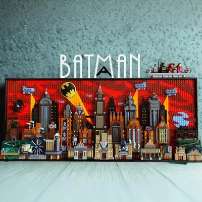 NEW 4210pcs The Animated Series Gotham City Batman Building Set Unbranded