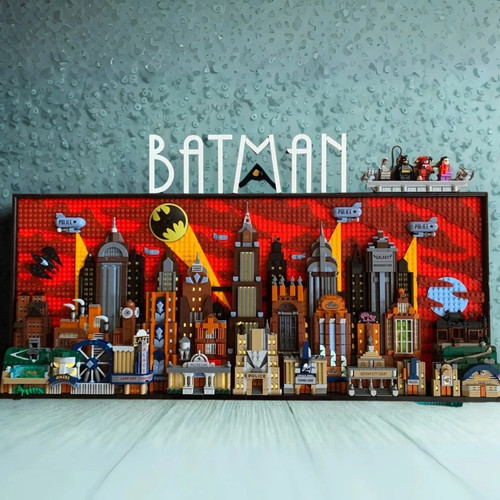NEW 4210pcs The Animated Series Gotham City Batman Building Set Unbranded