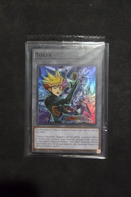 Yu-Gi-Oh! Playmaker & Cyberse Quantum Dragon Token Sealed En