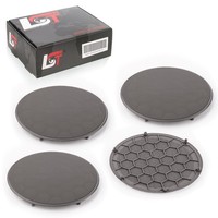4X Lautsprecher Abdeckung Cover TüRverkleidung Blende Grau FüR VW Bora 1J 98-