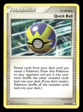 Pokemon TCG Quick Ball Trainer Uncommon Mysterious Treasures 114/123 HP on eBay