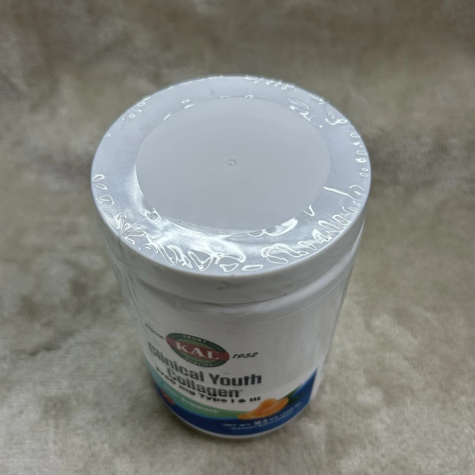 Colágeno mandarina Clinical Youth, 10,5 oz (298 g) tipo I y III Foto 4 de 4