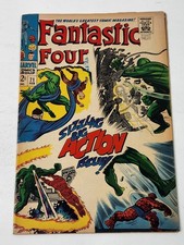 Fantastic Four 71 Stan Lee Jack Kirby vs The Thinker's Android Silver Age 1968
