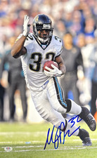 Maurice Jones-Drew Signed 12x18 Jacksonville Jaguars Football Photo PSA AP91005