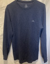 Realtree Lightweight Thermal Long Sleeve Shirt Men s Large Navy