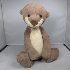 Reserved Jellycat - Bashful Otter - Medium Plush Soft Toy 12" Sea Mammals Brown