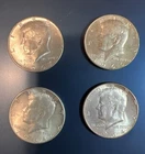 Four Kennedy Half’s BU; Two ‘64s 90 Percent Silver