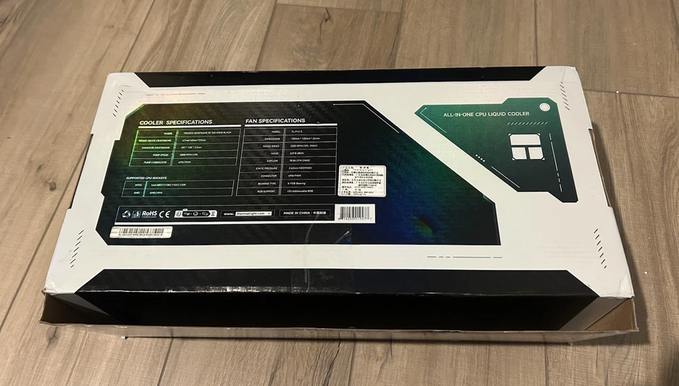 Thermalright Frozen Warframe SE 360 Ultra ARGB Negro AIO CPU Enfriador de Agua LCD Foto 2 de 4