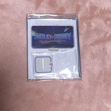 Galaxy Express Milky Subway Acrylic Stand Key Visual Logo